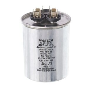 40+3 MFD x 440 Run Capacitor # 43-25133-13