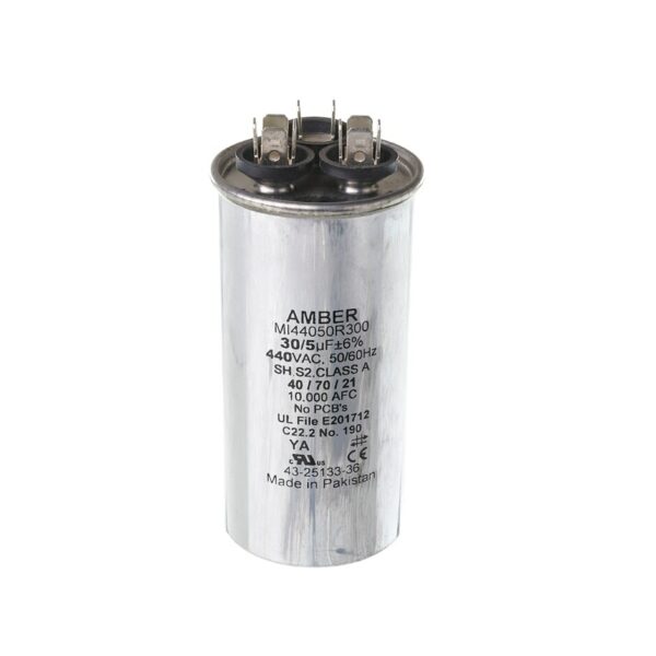 30+5 MFD x 440 Run Capacitor # 43-25133-36