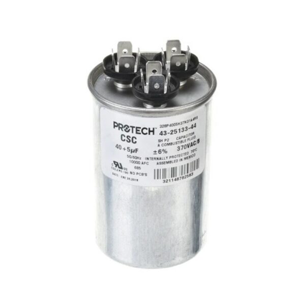 40+5 MFD x 370 Run Capacitor # 43-25133-44