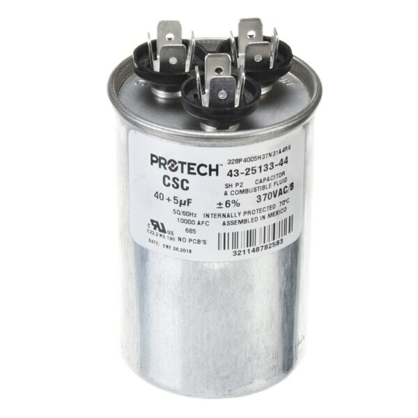 45+7.5 MFD x 370 Run Capacitor # 43-101665-52