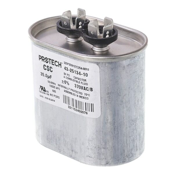 35 MFD x 370 Run Capacitor # 43-25134-10