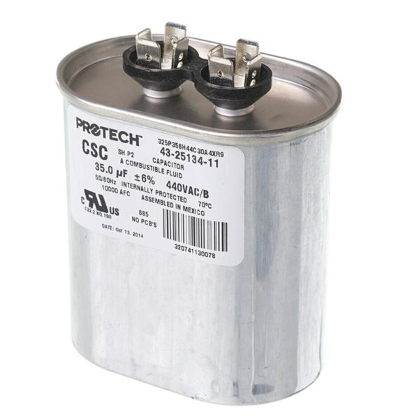 35 MFD x 440 Run Capacitor # 43-25134-11