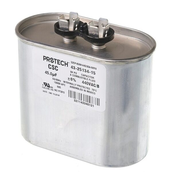 45 MFD x 440 Run Capacitor # 43-25134-15