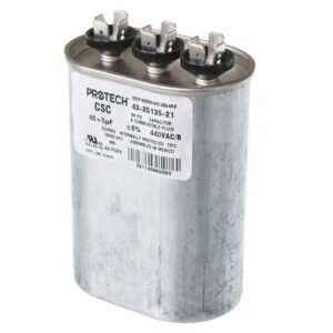 40+5 MFD x 440 Run Capacitor # 43-25135-21