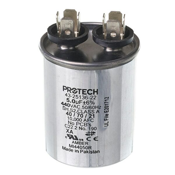 5 MFD x 440 Run Capacitor # 43-25136-22