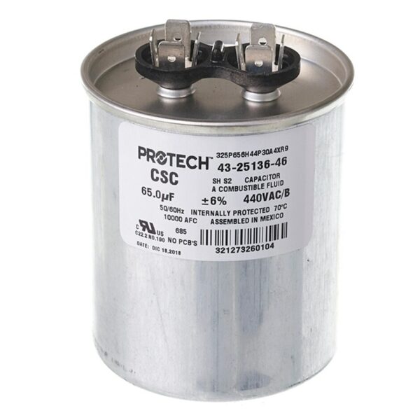 65 MFD x 440 Run Capacitor # 43-25136-46