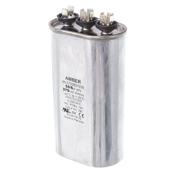 55+5 MFD x 370 Run Capacitor # 43-25139-22