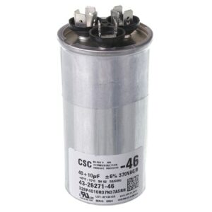 40+10 MFD x 370 Run Capacitor # 43-26271-46