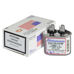 4 MFD x 370/440 Run Capacitor # USA2028