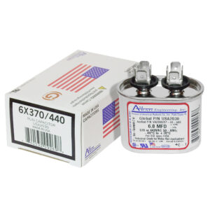 6 MFD x 370/440 Run Capacitor # USA2030