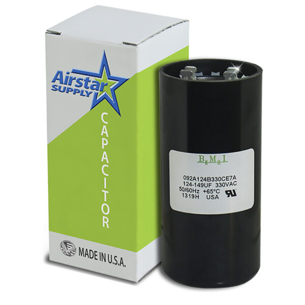 124-149 MFD x 330 Start Capacitor # 092A124B330CE7A