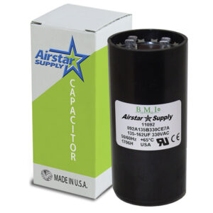 135-162 MFD x 330 Start Capacitor # 092A135B330CE7A