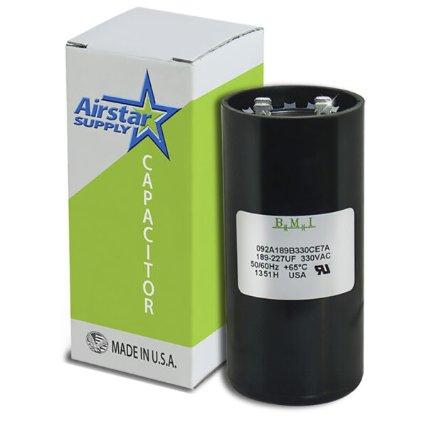 189-227 MFD x 330 Start Capacitor # 092A189B330CE7A