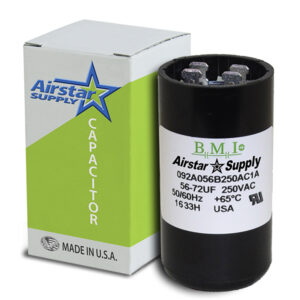 56-72 MFD x 250 Start Capacitor # 092A056B250AC1A