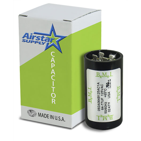 64-77 MFD x 125 Start Capacitor # 092A064B125AC1A