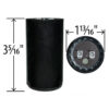 88-108 MFD x 330 Start Capacitor # 092A088B330BD4A - Image 4