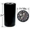 145-174 µf x 110 Start Capacitor # 092A145B110AD2Y