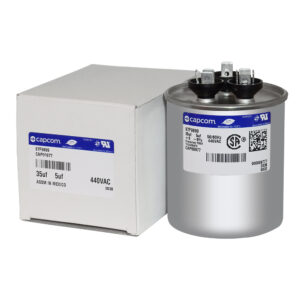 35+5 MFD x 440 Run Capacitor # 97F9899