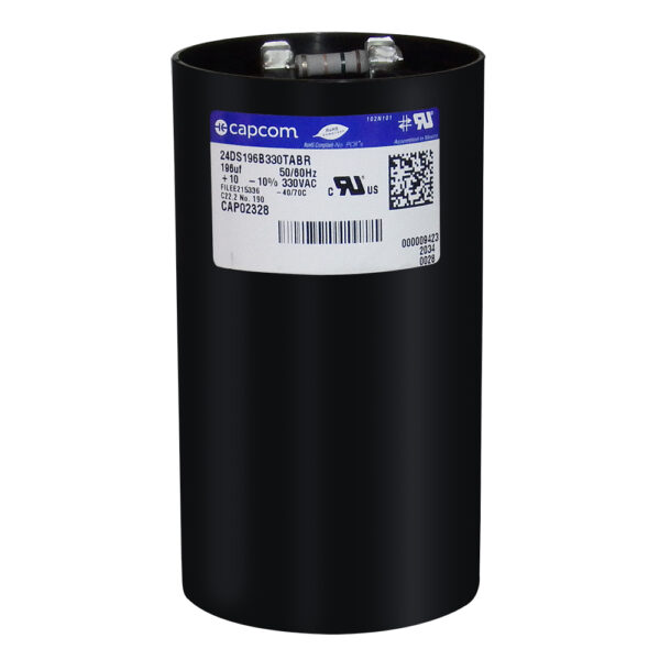 196 MFD x 330 Start Capacitor # 24DS196B330TABR - Image 2