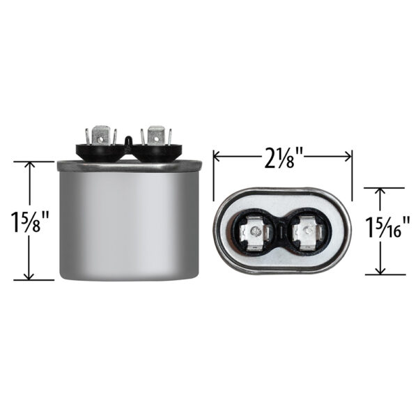 4 MFD x 440 Run Capacitor # 325P405H44A15A4Z - Image 4