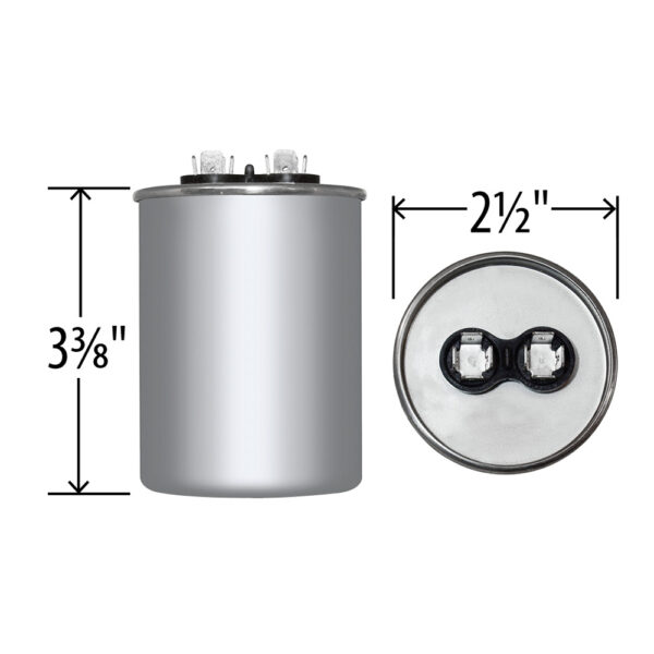100 MFD x 370 Run Capacitor # 325P107H37P33A4Z - Image 4