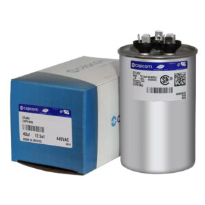 40+12.5 MFD x 440 Run Capacitor # 27L552