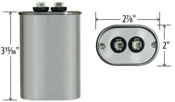 35 MFD x 370 Run Capacitor # 97F9612 - Image 4