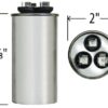 35+5 MFD x 370 Run Capacitor # 97F9834 - Image 4