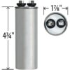 35 MFD x 440 Run Capacitor # 25L502 - Image 4