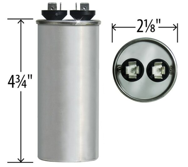 55 MFD x 370 Run Capacitor # 97F9010 - Image 4