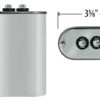 50 MFD x 440 Run Capacitor # 97F5320 - Image 2