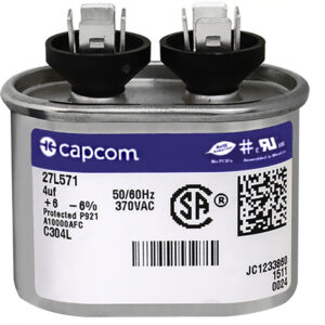 4 MFD x 370 Run Capacitor # 27L571