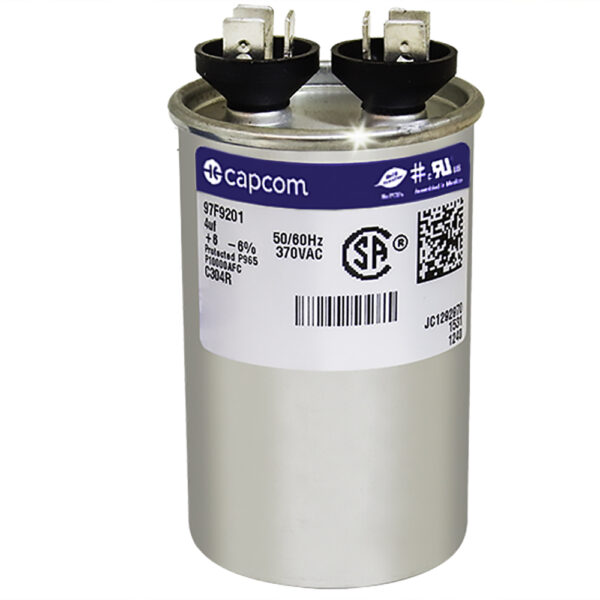 4 MFD x 370 Run Capacitor # 97F9201 - Image 2