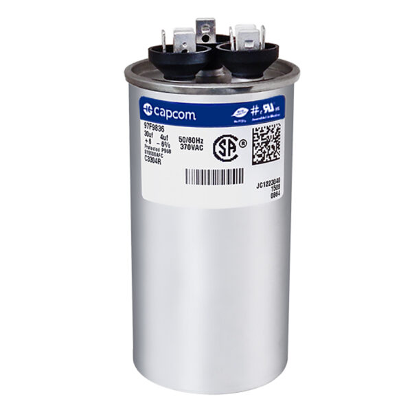 30+4 MFD x 370 Run Capacitor # 97F9836 - Image 2