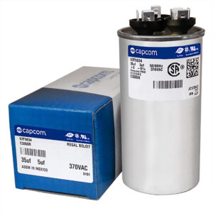 35+5 MFD x 370 Run Capacitor # 97F9834