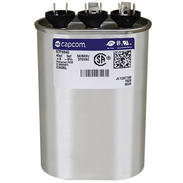 40+5 MFD x 370 Run Capacitor # 97F9840 - Image 2