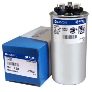 40+7.5 MFD x 370 Run Capacitor # 97F9855