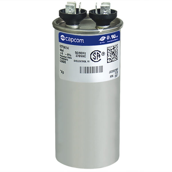 40 MFD x 370 Run Capacitor # 97F9614 - Image 2