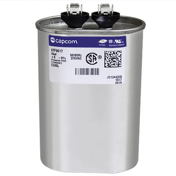 45 MFD x 370 Run Capacitor # 97F9617 - Image 2