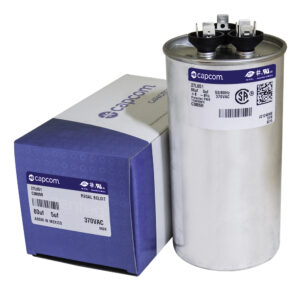 80+5 MFD x 370 Run Capacitor # 27L651