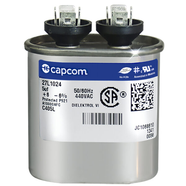 5 MFD x 440 Run Capacitor # 27L1024 - Image 2