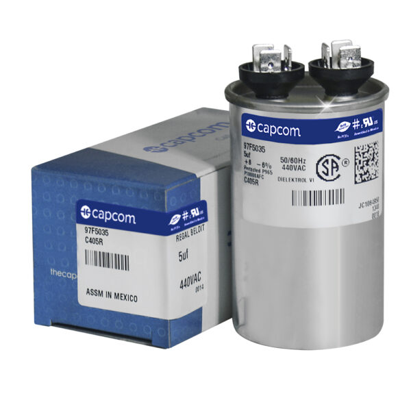 5 MFD x 440 Run Capacitor # 97F5035