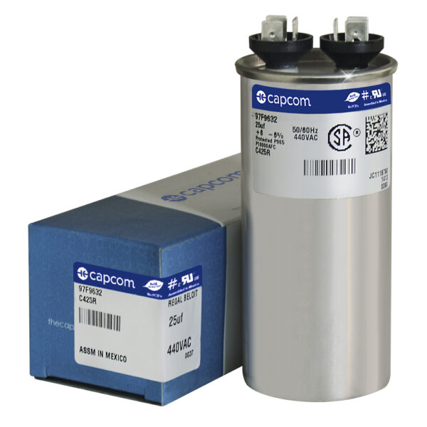 25 MFD x 440 Run Capacitor # 97F9632