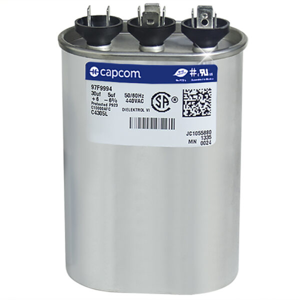 30+5 MFD x 440 Run Capacitor # 97F9994 - Image 2
