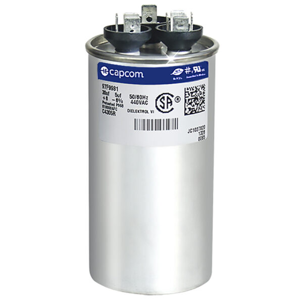 30+5 MFD x 440 Run Capacitor # 97F9981 - Image 2