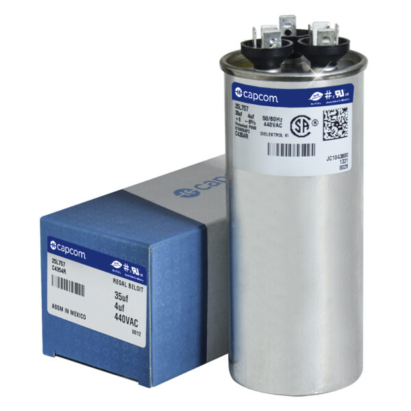 35+4 MFD x 440 Run Capacitor # 25L757