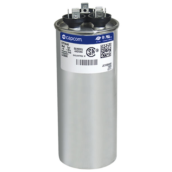 35+5 MFD x 440 Run Capacitor # 97F9848 - Image 2