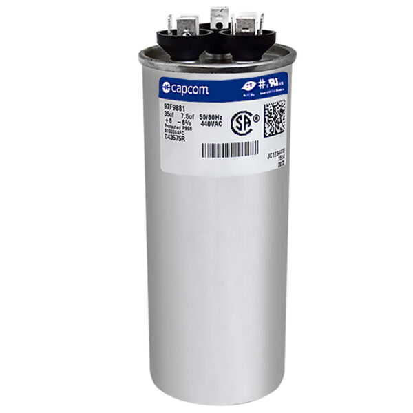 35+7.5 MFD x 440 Run Capacitor # 97F9881 - Image 2