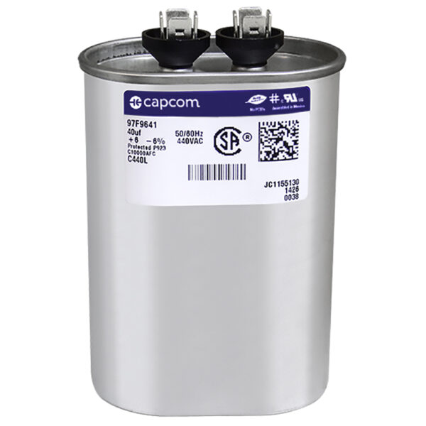 40 MFD x 440 Run Capacitor # 97F9641 - Image 2