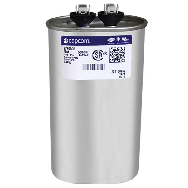 45 MFD x 440 Run Capacitor # 97F9805 - Image 2